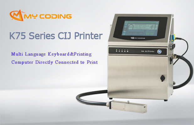 K7560+ Continuous Industrial CIJ Inkjet Printer