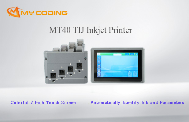 Touch Screen Inkjet Date Label Printer Variable Data Printing Logo Machine